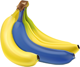 Blue Banana Web bananas logo